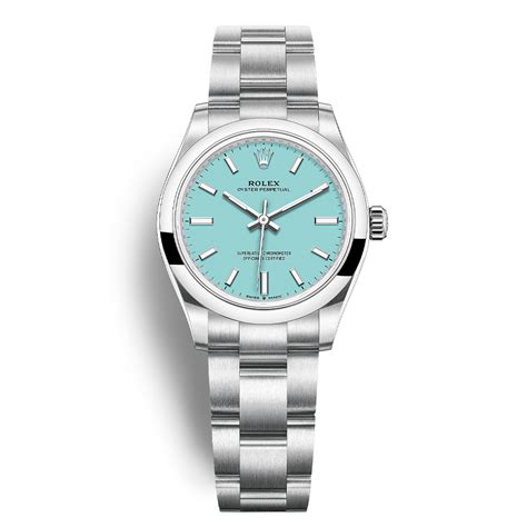 new 2023 rolex 31mm tiffany ladies watch|Rolex Oyster Perpetual 31 watch: Oystersteel.